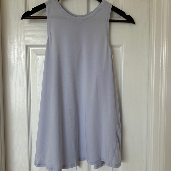 lululemon athletica All Tied Up Lavender Tie-Back Tank Top - Picture 5 of 9